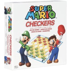 Super Mario Checkers - Board Game - GOLIATH - Ages 6 and up