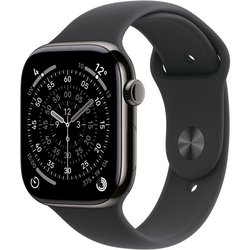 Apple Watch Series 11 GPS + Cellular - 46 mm - Cassa in titanio ardesi
