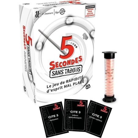 5 secondi senza tabù - Gioco di società - GOLIATH - 18+