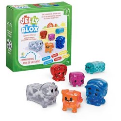 Farm Friends Set - Bouwspel - JELLY BLOX - GOLIATH - Zachte en flexibe