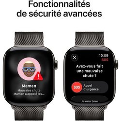 Apple Watch Series 11 GPS + Cellular - 46 mm - Caja de titanio color p