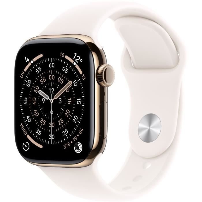 Apple Watch Series 11 GPS + Cellular - 46 mm - Caja de titanio dorado 