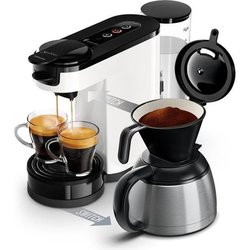 Kaffeemaschine 2 in 1 Senseo Switch Philips HD6592/05, 2 in 1 mit Filt