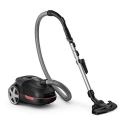 Busstofzuiger met zak - PHILIPS - XD5123/10 - 900 W - 4 L - Zwart