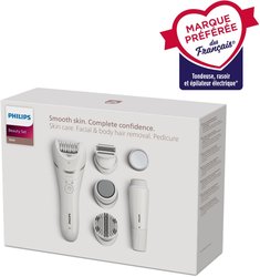 Épilateur électrique - Philips - BRE770/92 - 9 accessoires - 2 vitesse