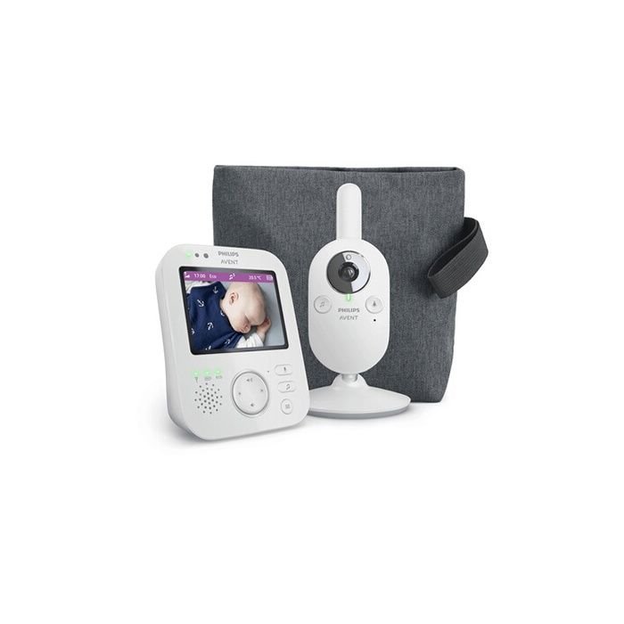 SCD892/26 Video Baby Monitor 300 meter range / 3.5  color screen with 