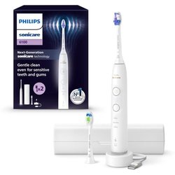 Tandenborstel - PHILIPS - HX7410/02 - Sonicare - 6500 Serie - Wit - El