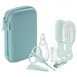 Philips Avent Babypflegeset, Nagelknipser, Schere, 3 Feilen, Kamm, Haa