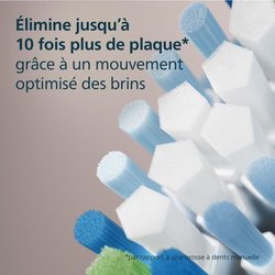 Pack de 4 cabezales de cepillo - PHILIPS - HX9044/88 - C3 negro