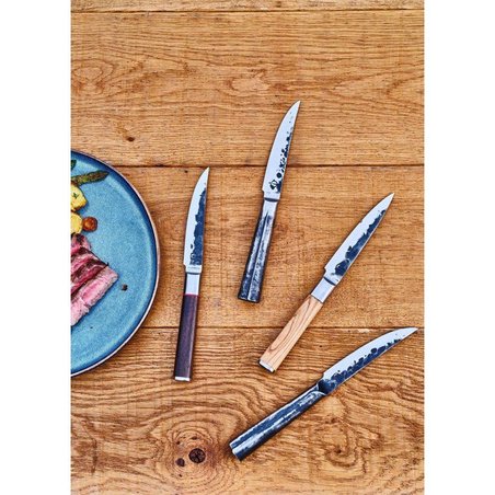 Coltello da chef - FORGIATO - SEBRA - Acciaio giapponese 440C - Manico