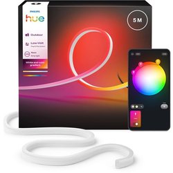 Ruban LED - PHILIPS HUE - Neon extérieur - 5 metres - 1100 lm - Ambian
