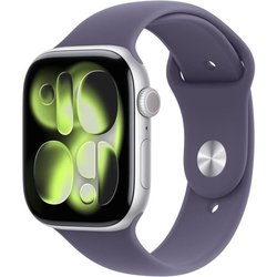 Apple Watch Series 11 GPS + Cellular - 46 mm - Zilveren aluminium kast