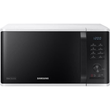 Solo microwave 23L - Samsung - MS23K3555EW - White - Electronic contro