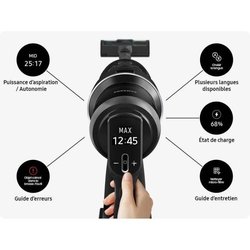 SAMSUNG Jet 95 Premium VS20C95EFTB - Aspirapolvere ad asta - 580 W - B