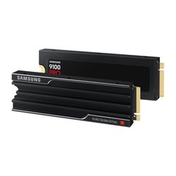 Samsung - Interne SSD - 9100 PRO met NVMe M.2 PCIe 5.0 x4-koellichaam 