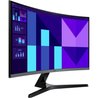 PC monitor - Samsung - LS27D390GAUXEN - 27   - 1800R - FHD 1920x1080 -