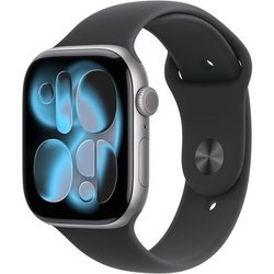 Apple Watch Series 11 GPS - 46 mm - Cassa in alluminio grigio siderale