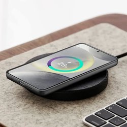 Premium Galaxy S25 Schwarze Hülle