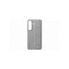 Custodia per Galaxy S25 con cinturino e supporto grigio
