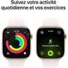 Apple Watch Series 11 GPS - 46 mm - Roségouden aluminium kast - Lichtr