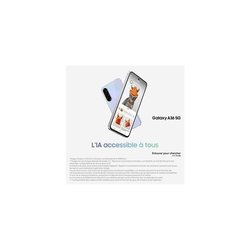 Teléfono inteligente Samsung Galaxy A36 6.7 5G Nano SIM 128 GB Negro