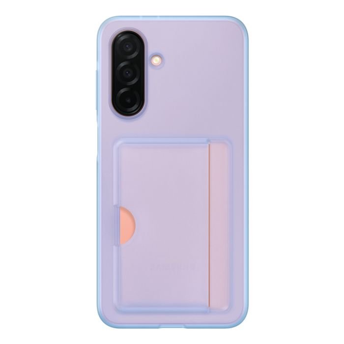 Funda trasera para Samsung Galaxy A26 con tarjetero azul