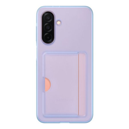 Funda trasera para Samsung Galaxy A26 con tarjetero azul