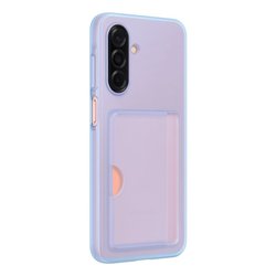 Funda trasera para Samsung Galaxy A26 con tarjetero azul