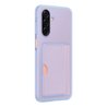 Funda trasera para Samsung Galaxy A26 con tarjetero azul