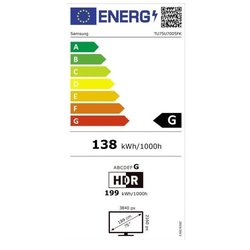 Samsung 75U7005F - LED-Fernseher 75 (190 cm) - 4K UHD 3840 x 2160 - HD