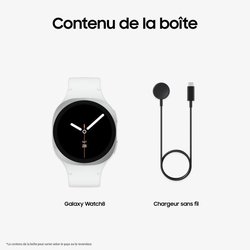 Samsung Galaxy Watch8 Bluetooth Smartwatch 40mm Zilver