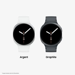 Samsung Galaxy Watch8 Bluetooth Smartwatch 40mm Zilver