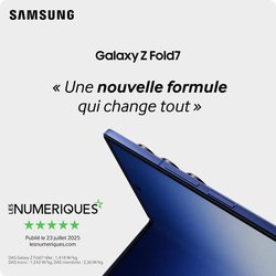 Samsung Galaxy Z Fold7 5G Smartphone 256 GB Gris