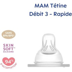 MAM 3 TETTARELLA FLUSSO PER Silic