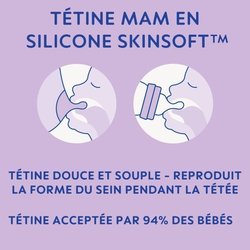 Set 2 Biberon - MAM - Easy Start - Anti-coliche - 160 ml - Flusso 1 te