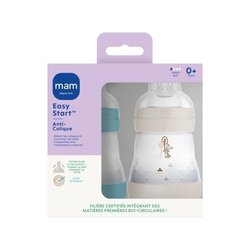 Set 2 Biberon - MAM - Easy Start - Anti-coliche - 160 ml - Flusso 1 te