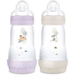Set mit 2 Babyflaschen  MAM  Easy Start / Anti-Kolik  260 ml  Flow