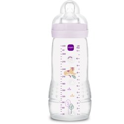Baby bottle - MAM BABY - Easy Active - +6 months - 330 ml - X flow tea