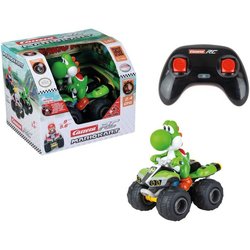 Quad Yoshi voiture télécommandée, 2,4 GHz, Echelle 1:20, CARRERA Mario