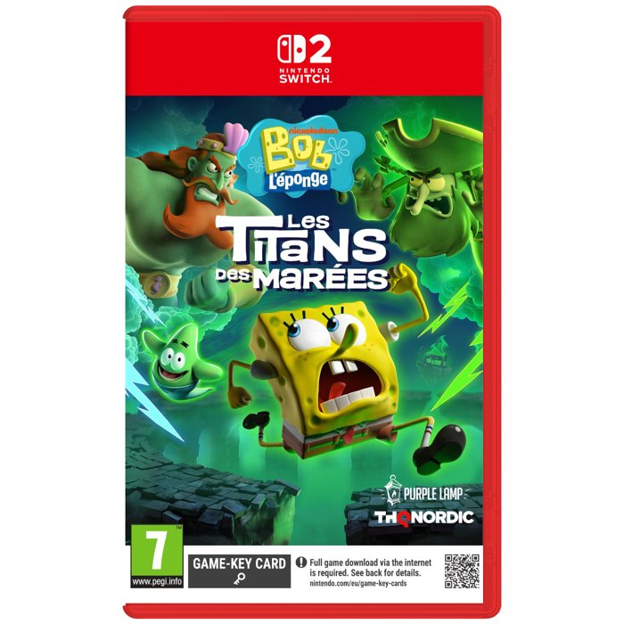 Bob Esponja: Titanes de la Marea  Juego 2 de Nintendo Switch