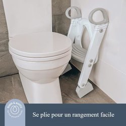 Toiletverkleiner - DREAMBABY - STEP-UP - Zindelijkheidstrainingszitje 