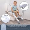 Toiletverkleiner - DREAMBABY - STEP-UP - Zindelijkheidstrainingszitje 