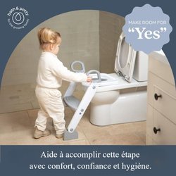Toiletverkleiner - DREAMBABY - STEP-UP - Zindelijkheidstrainingszitje 