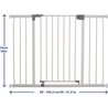 DREAMBABY Cancelletto di sicurezza Extra large LIBERTY - A pressione -