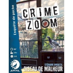 Crime Zoom : Oiseau de Malheur - Asmodee -  Jeu d enquete - Des 14 ans