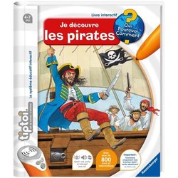 Tiptoi, Libro interactivo, Descubro a los piratas, 4 años, 13099004, R