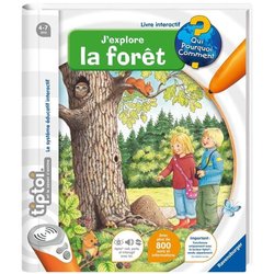 tiptoi, Livre interactif, Je découvre la foret, 4 ans, 13099005, Raven
