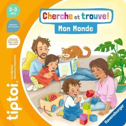 tiptoi Cerca e trova il mio mondo, libro interattivo, gioco educativo 