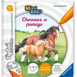 tiptoi, Libro interattivo, Mini Doc  Cavalli e Pony, 4 anni, 13099020,