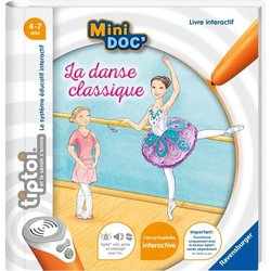 tiptoi, Livre interactif, Mini Doc  La danse classique, 4 ans, 1309902